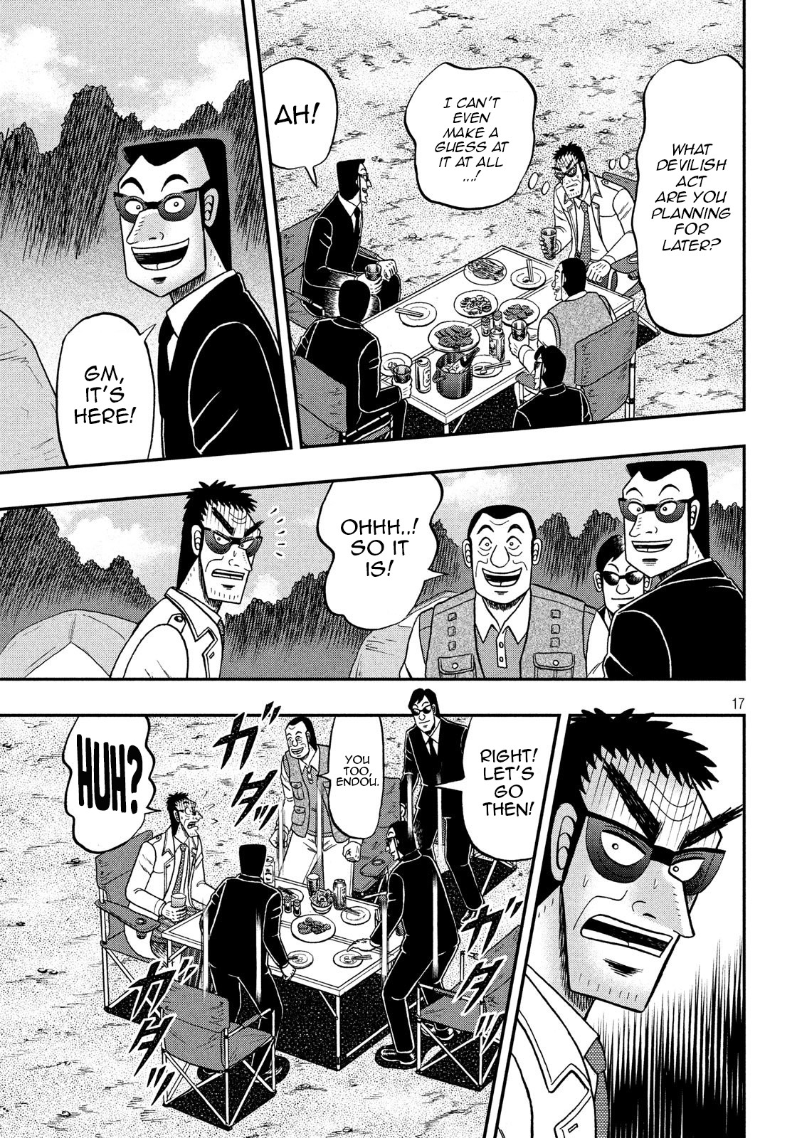 Gambling Outcast Kaiji: The 2.4 Billion Escape Arc - Kaiji Part 6 Chapter 334 page 16 - Chapter 334: Sadism