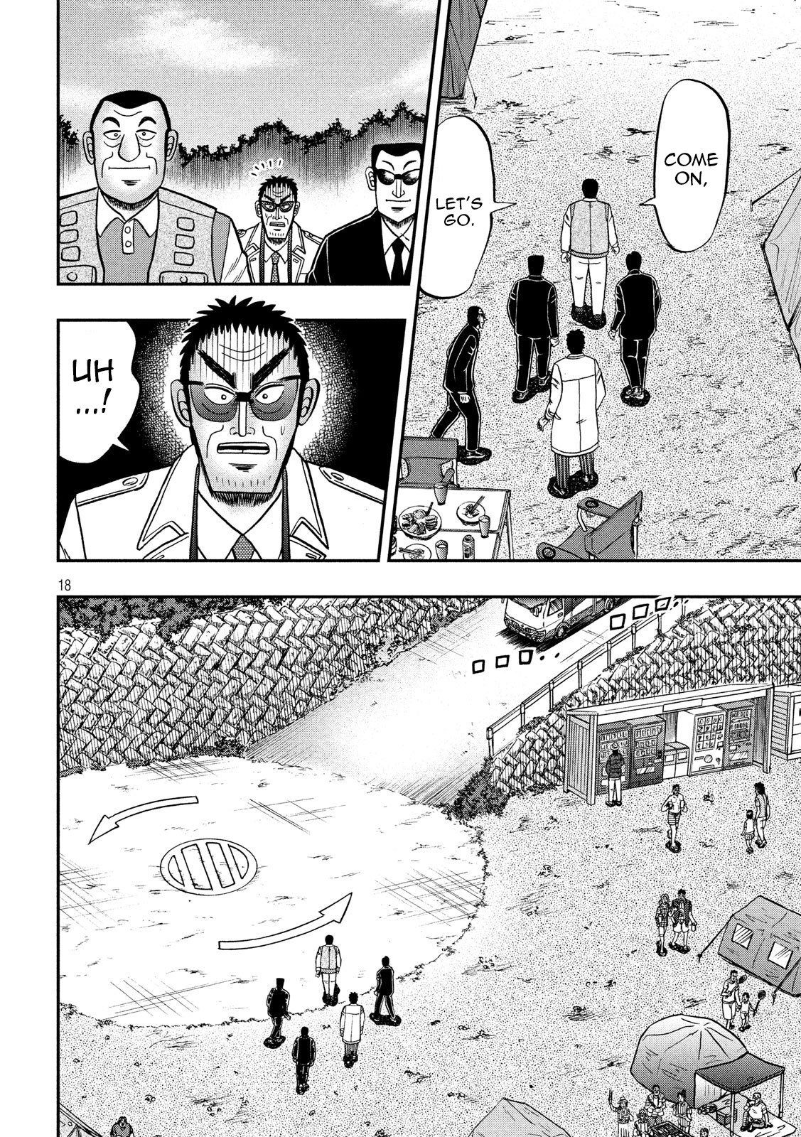 Gambling Outcast Kaiji: The 2.4 Billion Escape Arc - Kaiji Part 6 Chapter 334 page 17 - Chapter 334: Sadism