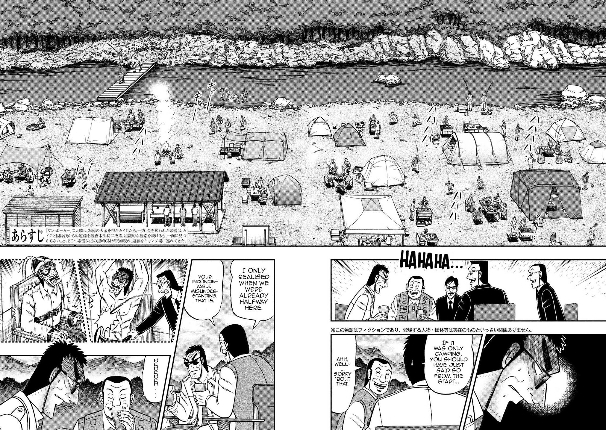 Gambling Outcast Kaiji: The 2.4 Billion Escape Arc - Kaiji Part 6 Chapter 334 page 2 - Chapter 334: Sadism