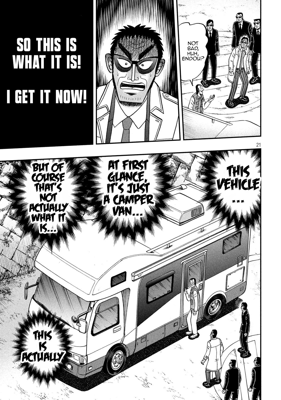 Gambling Outcast Kaiji: The 2.4 Billion Escape Arc - Kaiji Part 6 Chapter 334 page 20 - Chapter 334: Sadism