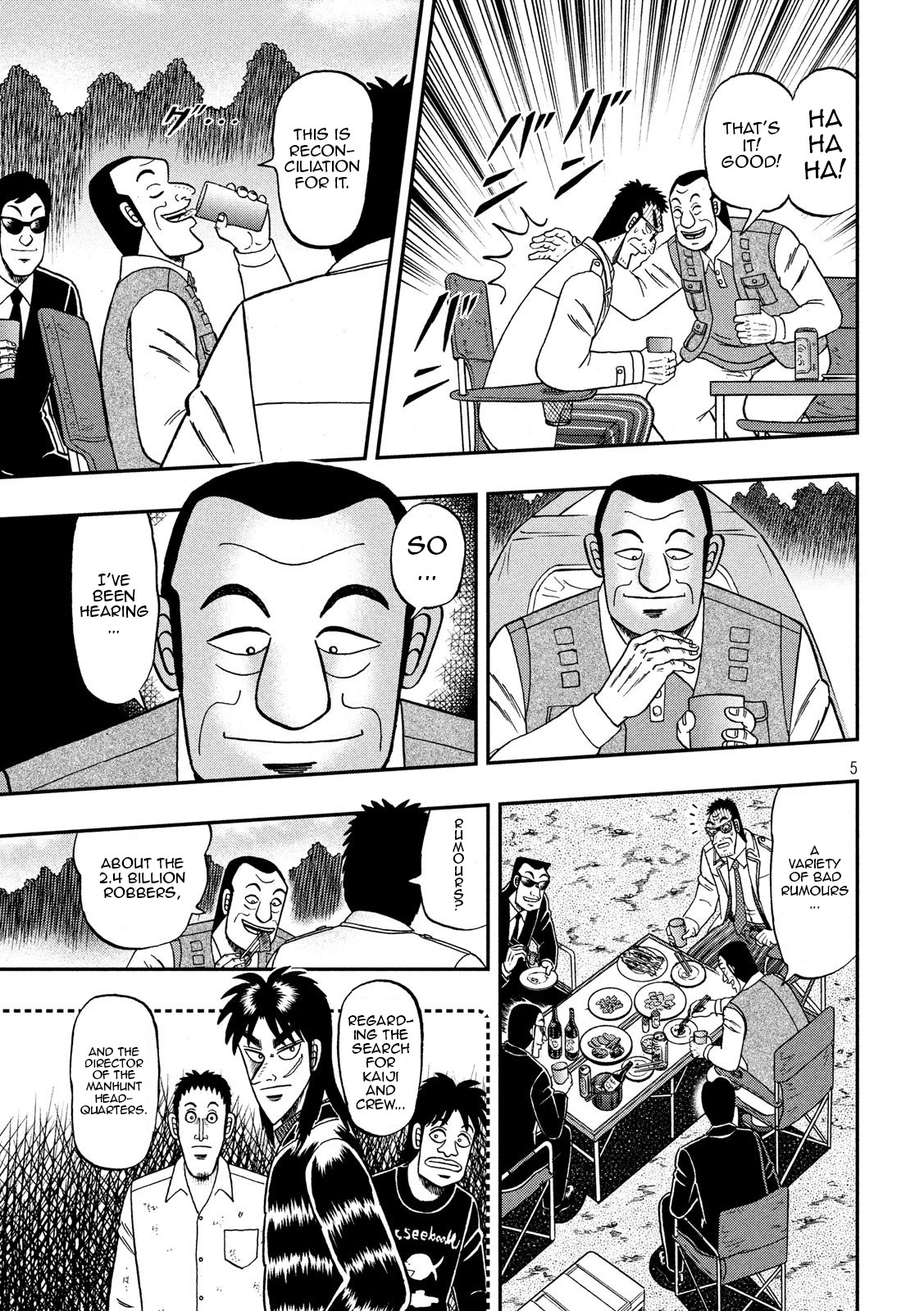 Gambling Outcast Kaiji: The 2.4 Billion Escape Arc - Kaiji Part 6 Chapter 334 page 4 - Chapter 334: Sadism