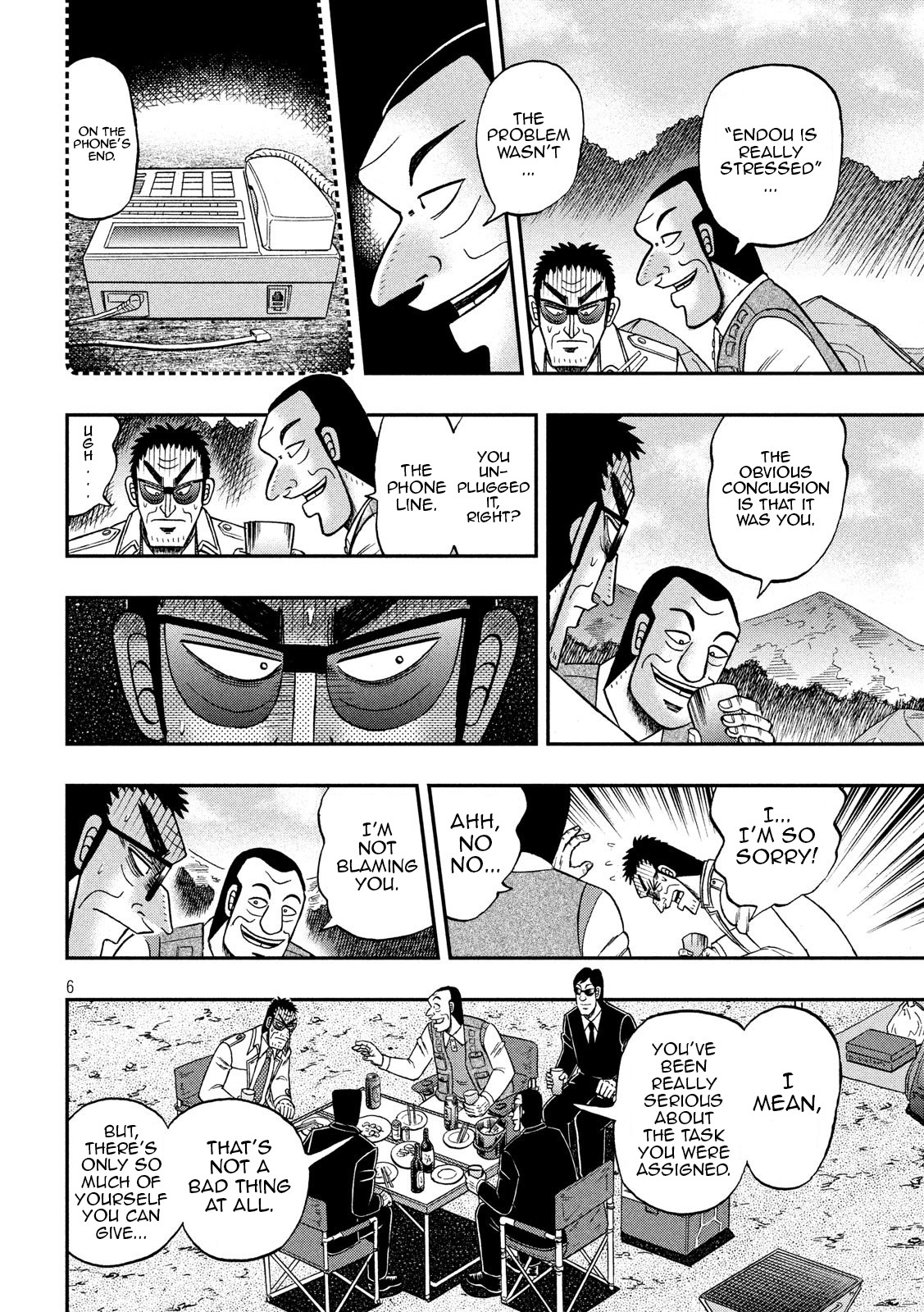 Gambling Outcast Kaiji: The 2.4 Billion Escape Arc - Kaiji Part 6 Chapter 334 page 5 - Chapter 334: Sadism