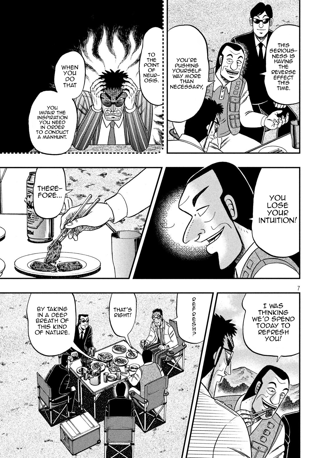 Gambling Outcast Kaiji: The 2.4 Billion Escape Arc - Kaiji Part 6 Chapter 334 page 6 - Chapter 334: Sadism