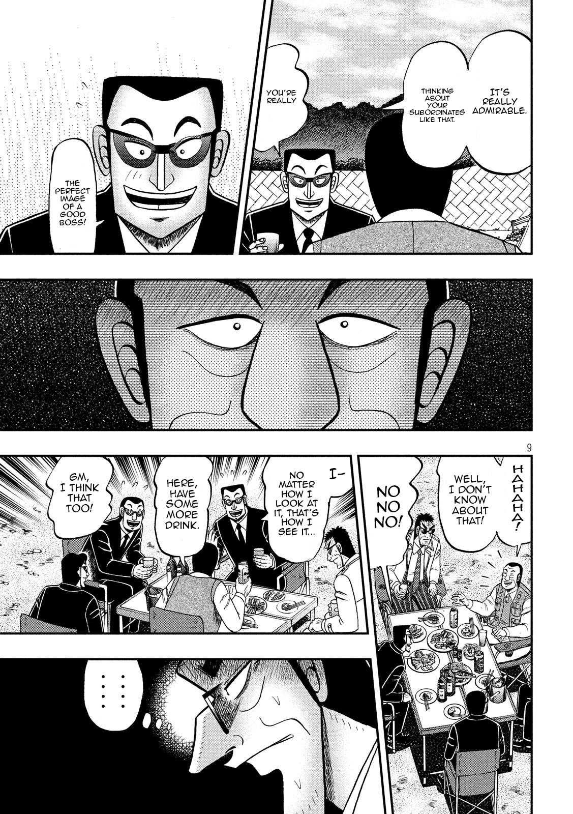 Gambling Outcast Kaiji: The 2.4 Billion Escape Arc - Kaiji Part 6 Chapter 334 page 8 - Chapter 334: Sadism