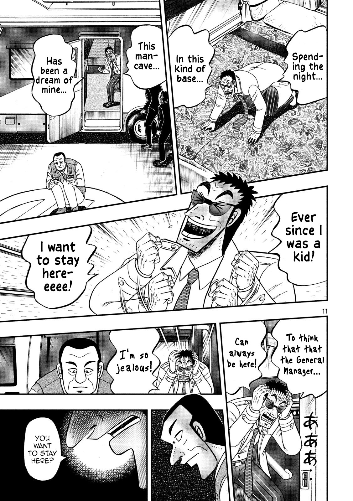 Gambling Outcast Kaiji: The 2.4 Billion Escape Arc - Kaiji Part 6 Chapter 335 page 10 - Chapter 335: Confession