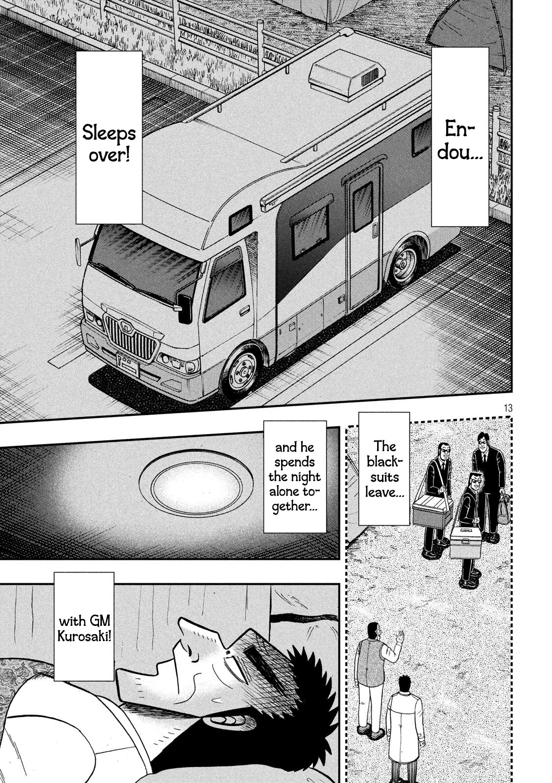 Gambling Outcast Kaiji: The 2.4 Billion Escape Arc - Kaiji Part 6 Chapter 335 page 12 - Chapter 335: Confession
