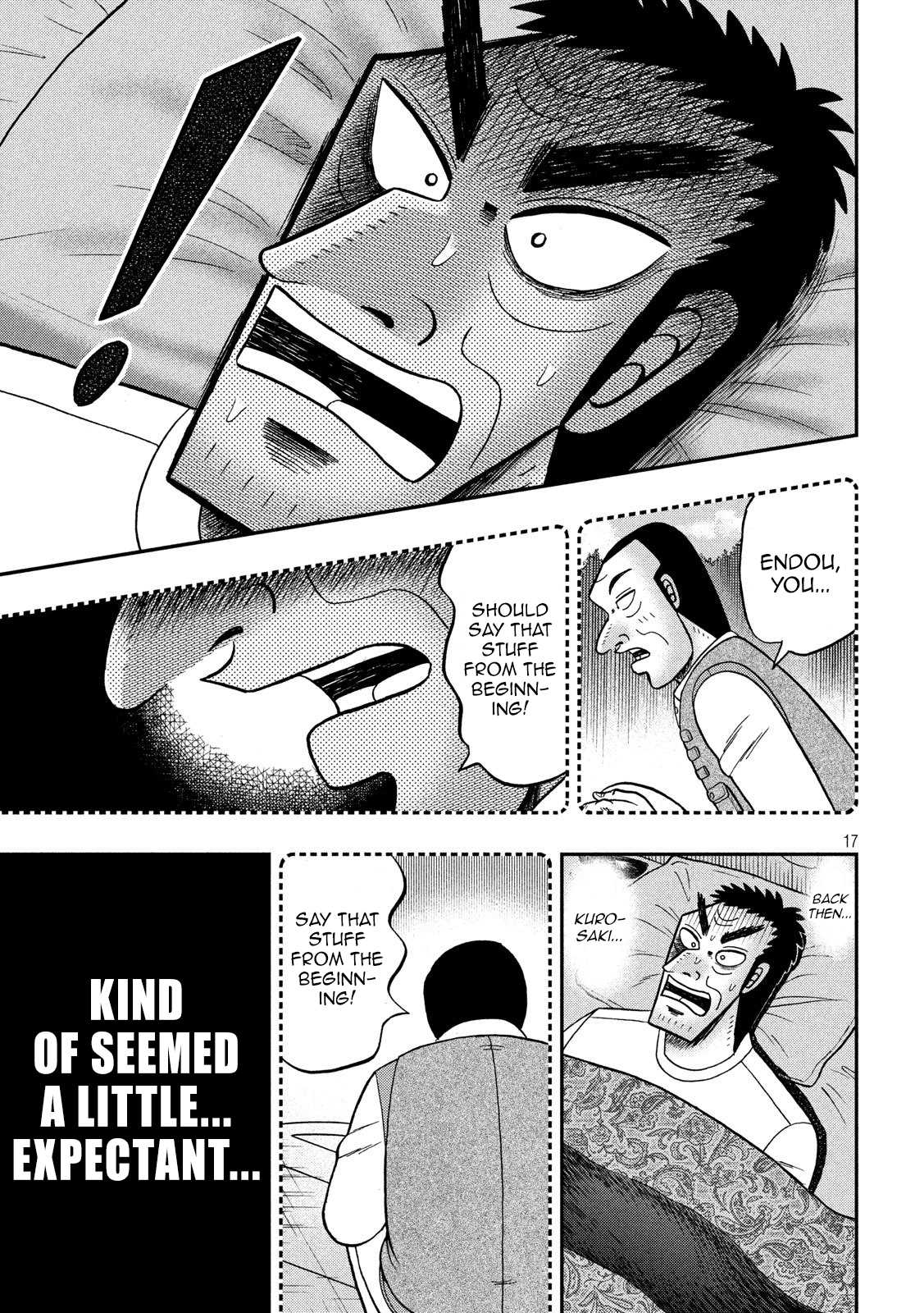 Gambling Outcast Kaiji: The 2.4 Billion Escape Arc - Kaiji Part 6 Chapter 335 page 16 - Chapter 335: Confession
