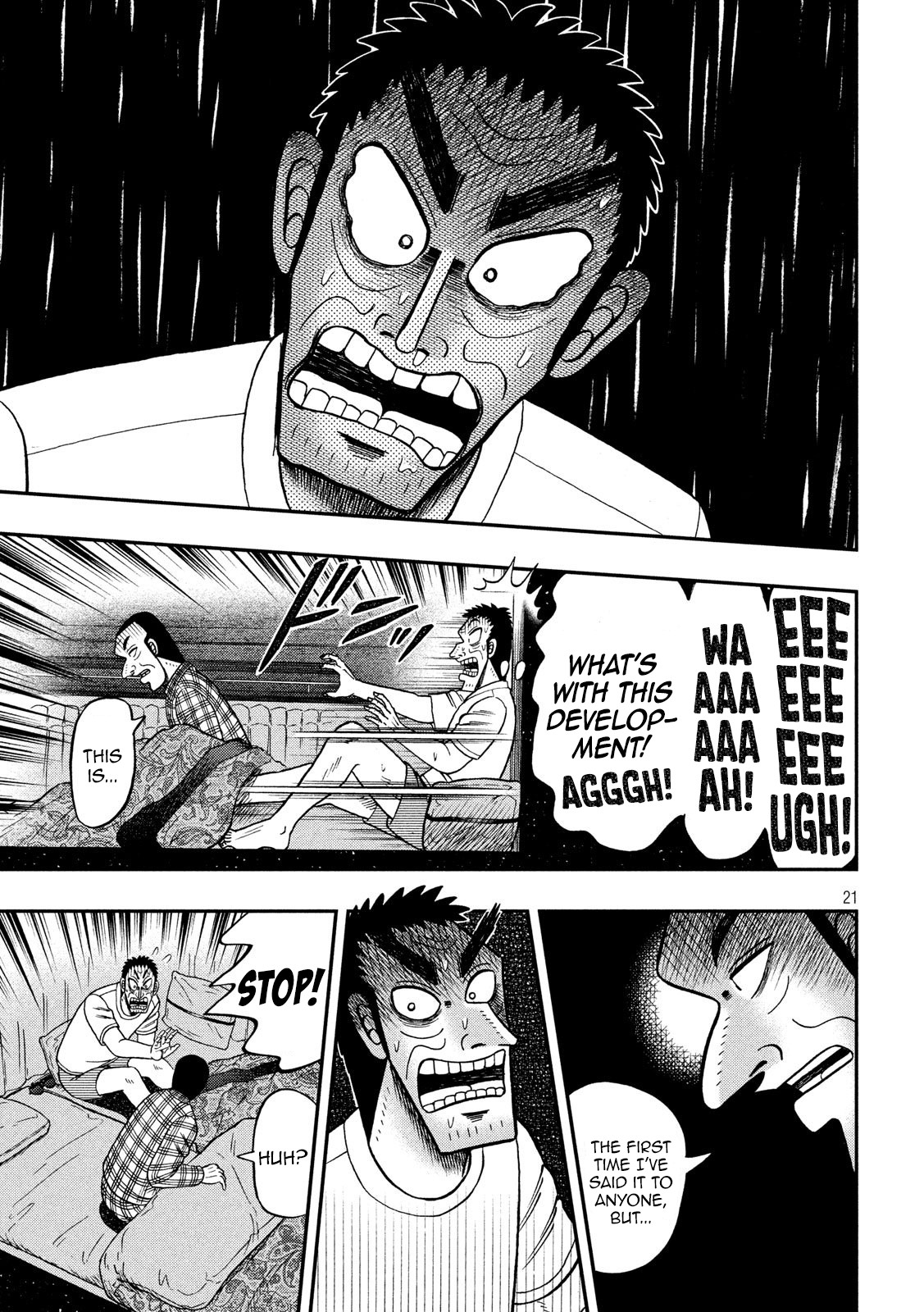 Gambling Outcast Kaiji: The 2.4 Billion Escape Arc - Kaiji Part 6 Chapter 335 page 20 - Chapter 335: Confession