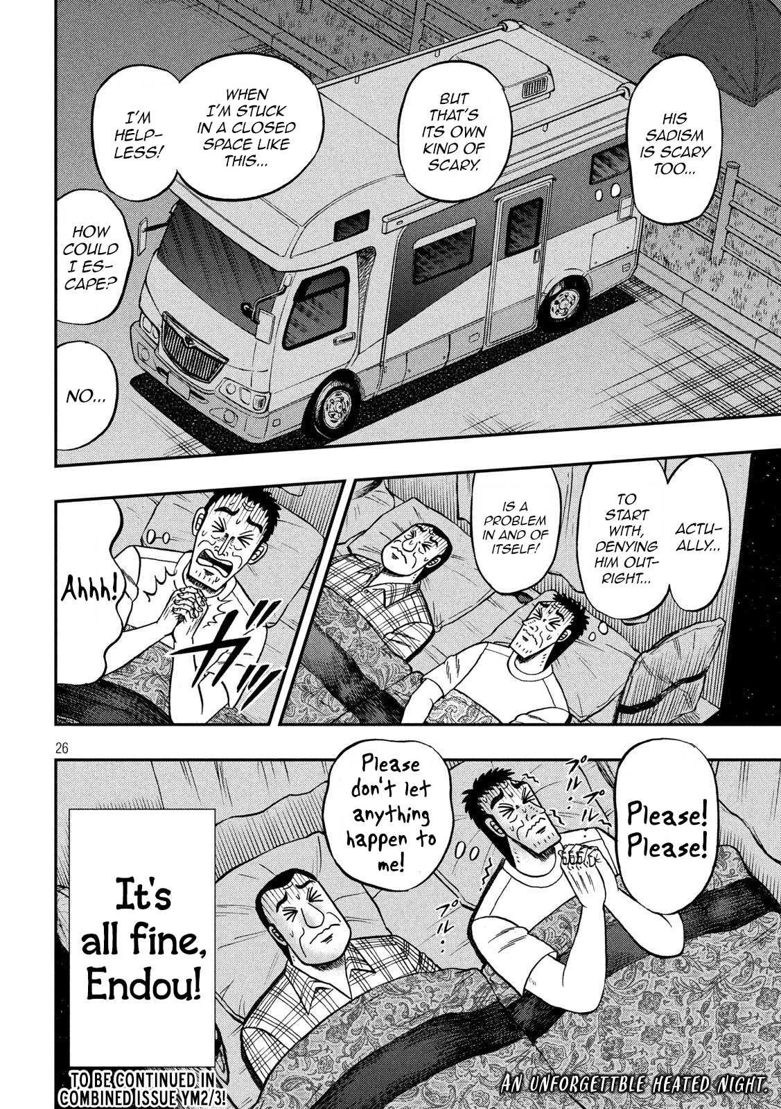 Gambling Outcast Kaiji: The 2.4 Billion Escape Arc - Kaiji Part 6 Chapter 335 page 25 - Chapter 335: Confession