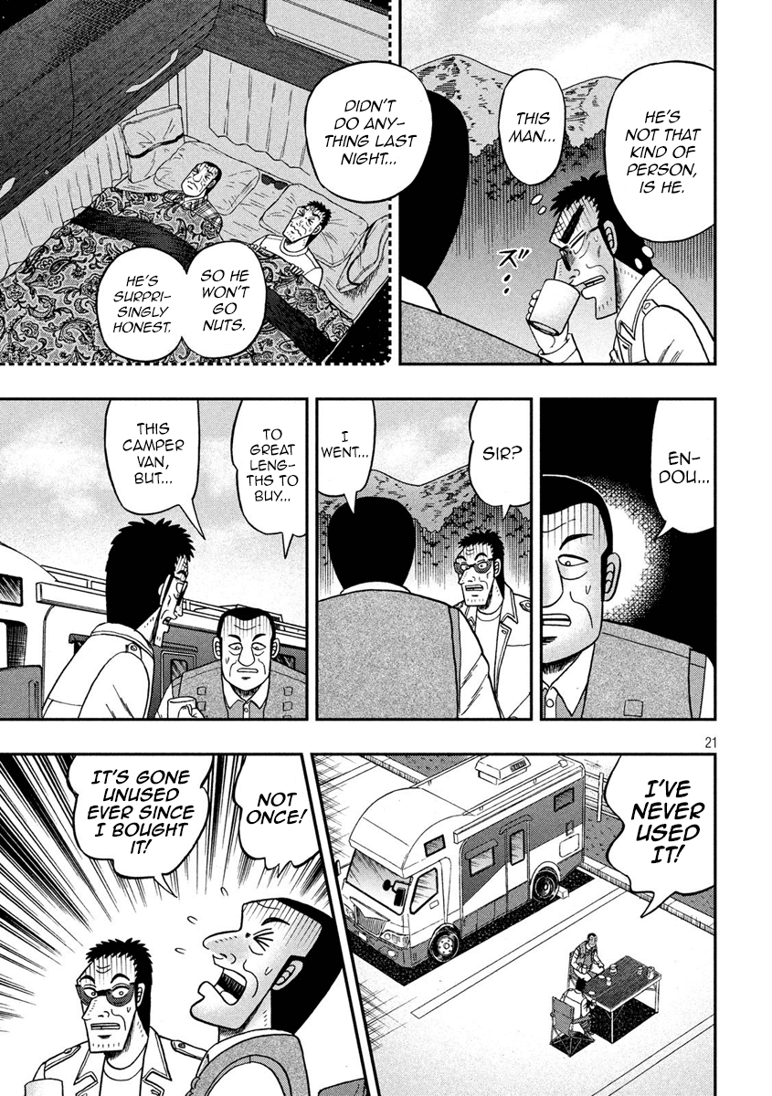 Gambling Outcast Kaiji: The 2.4 Billion Escape Arc - Kaiji Part 6 Chapter 336 page 21 - Chapter 336: Pie in the Sky
