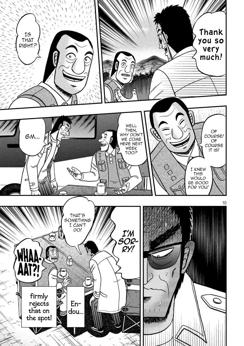 Gambling Outcast Kaiji: The 2.4 Billion Escape Arc - Kaiji Part 6 Chapter 337 page 10 - Chapter 337: Standstill
