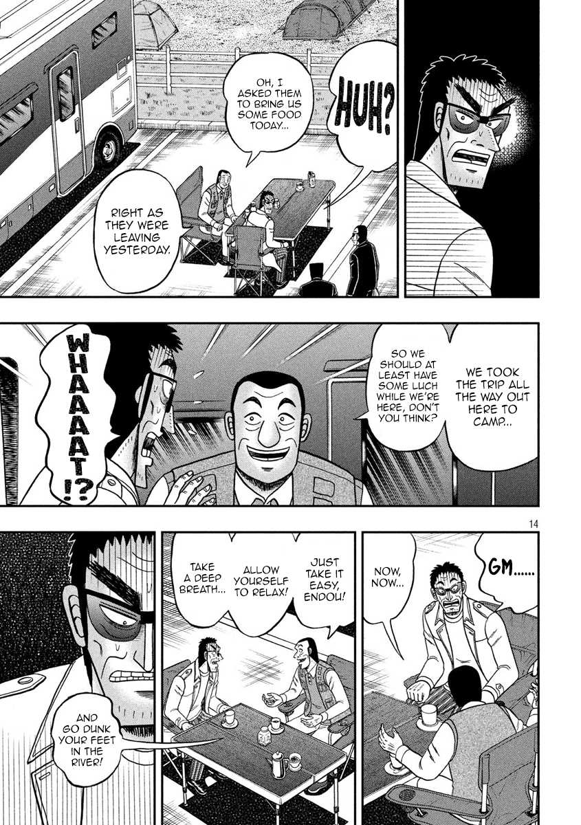 Gambling Outcast Kaiji: The 2.4 Billion Escape Arc - Kaiji Part 6 Chapter 337 page 14 - Chapter 337: Standstill