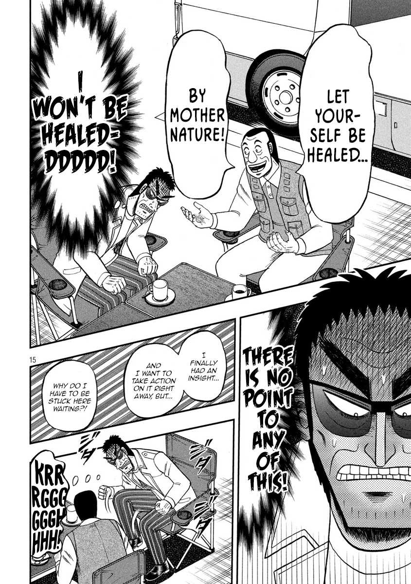 Gambling Outcast Kaiji: The 2.4 Billion Escape Arc - Kaiji Part 6 Chapter 337 page 15 - Chapter 337: Standstill