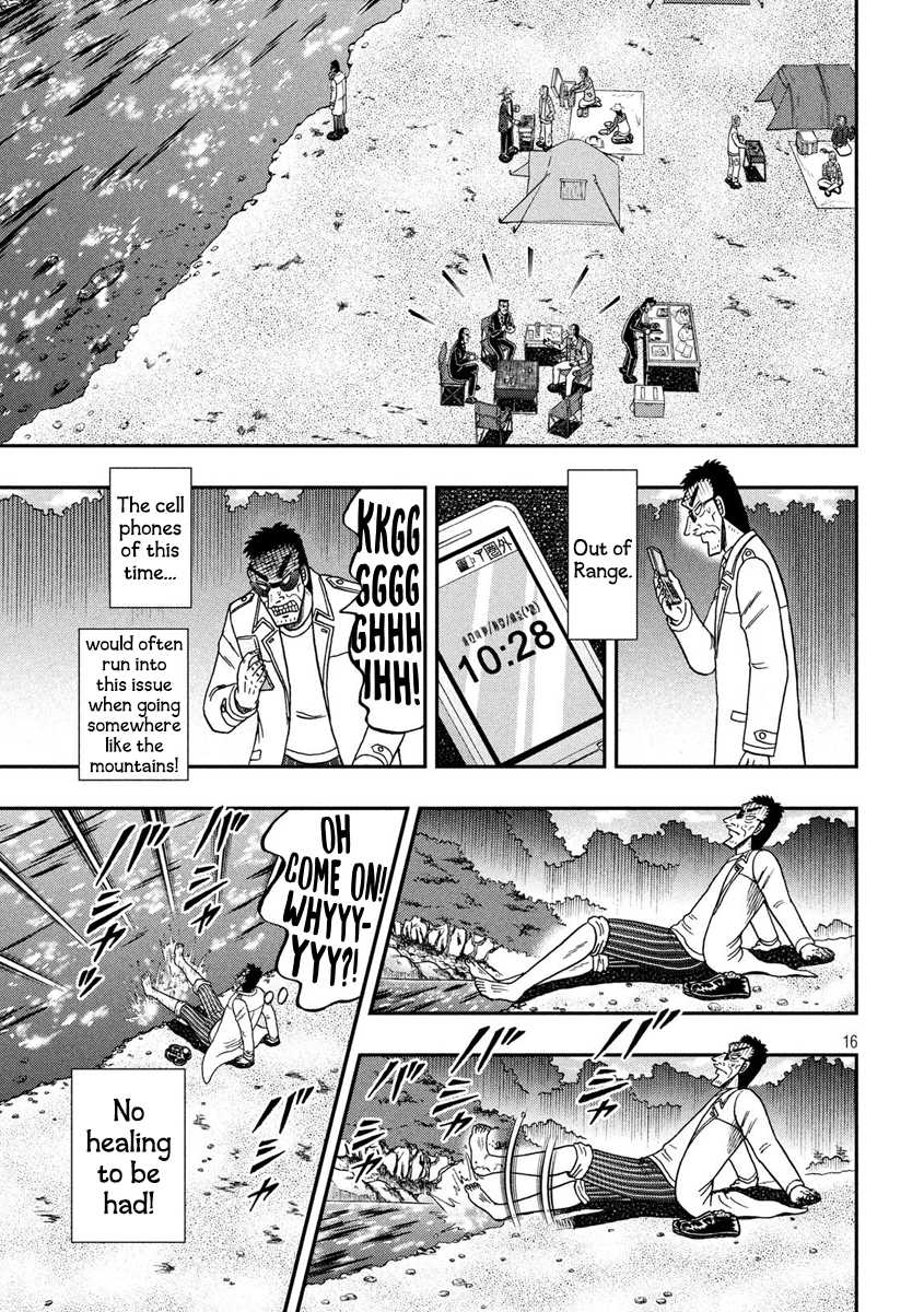 Gambling Outcast Kaiji: The 2.4 Billion Escape Arc - Kaiji Part 6 Chapter 337 page 16 - Chapter 337: Standstill