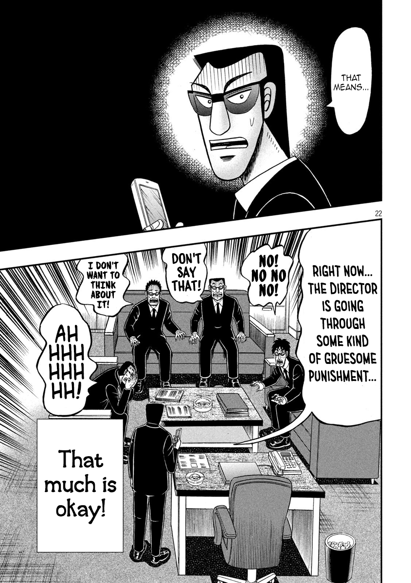 Gambling Outcast Kaiji: The 2.4 Billion Escape Arc - Kaiji Part 6 Chapter 337 page 22 - Chapter 337: Standstill