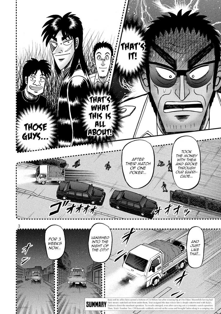 Gambling Outcast Kaiji: The 2.4 Billion Escape Arc - Kaiji Part 6 Chapter 337 page 4 - Chapter 337: Standstill