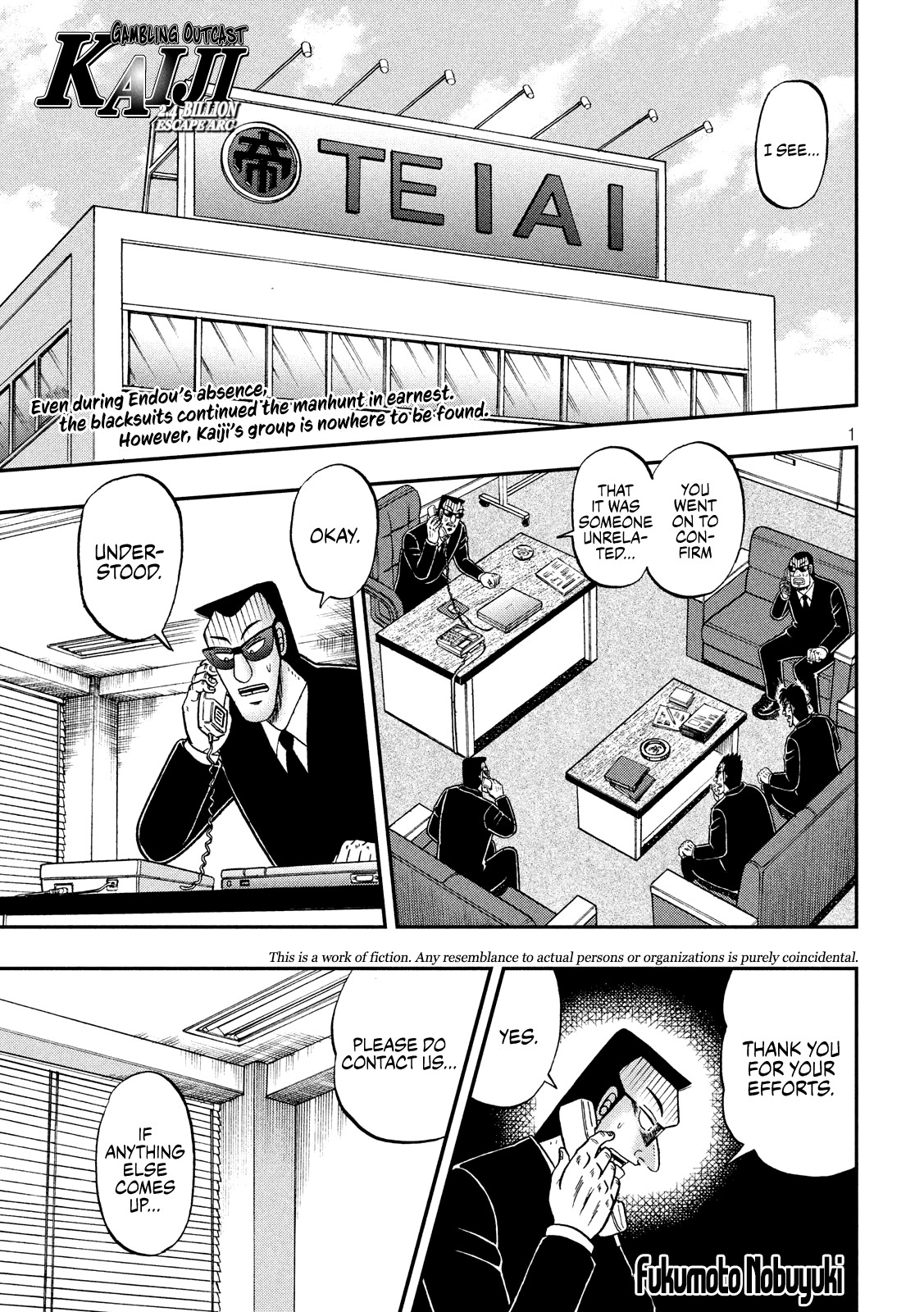 Gambling Outcast Kaiji: The 2.4 Billion Escape Arc - Kaiji Part 6 Chapter 338 page 1 - Chapter 338: Bull's Eye