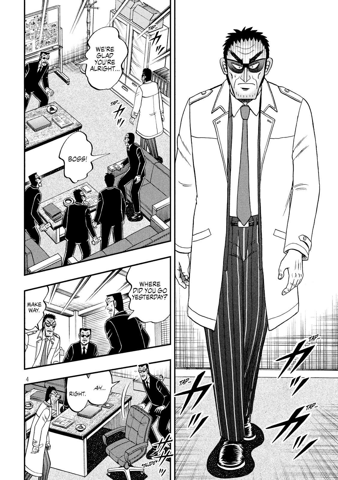 Gambling Outcast Kaiji: The 2.4 Billion Escape Arc - Kaiji Part 6 Chapter 338 page 4 - Chapter 338: Bull's Eye