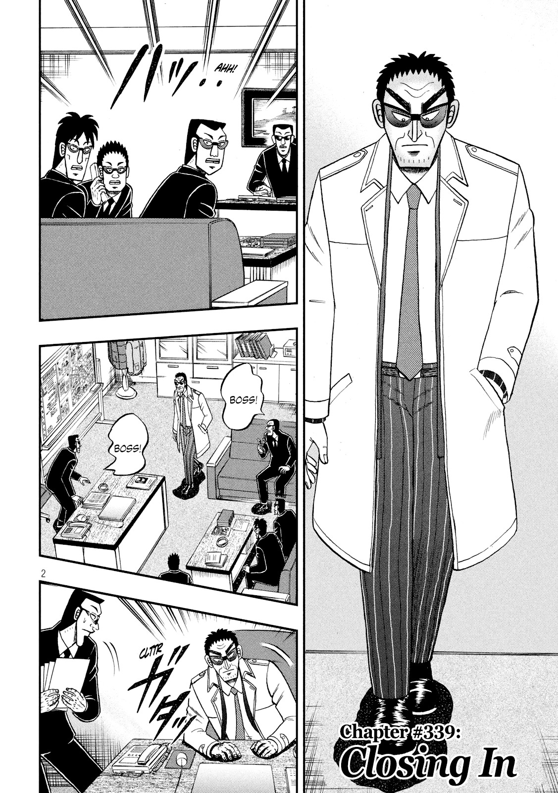 Gambling Outcast Kaiji: The 2.4 Billion Escape Arc - Kaiji Part 6 Chapter 339 page 2 - Chapter 339: Closing In