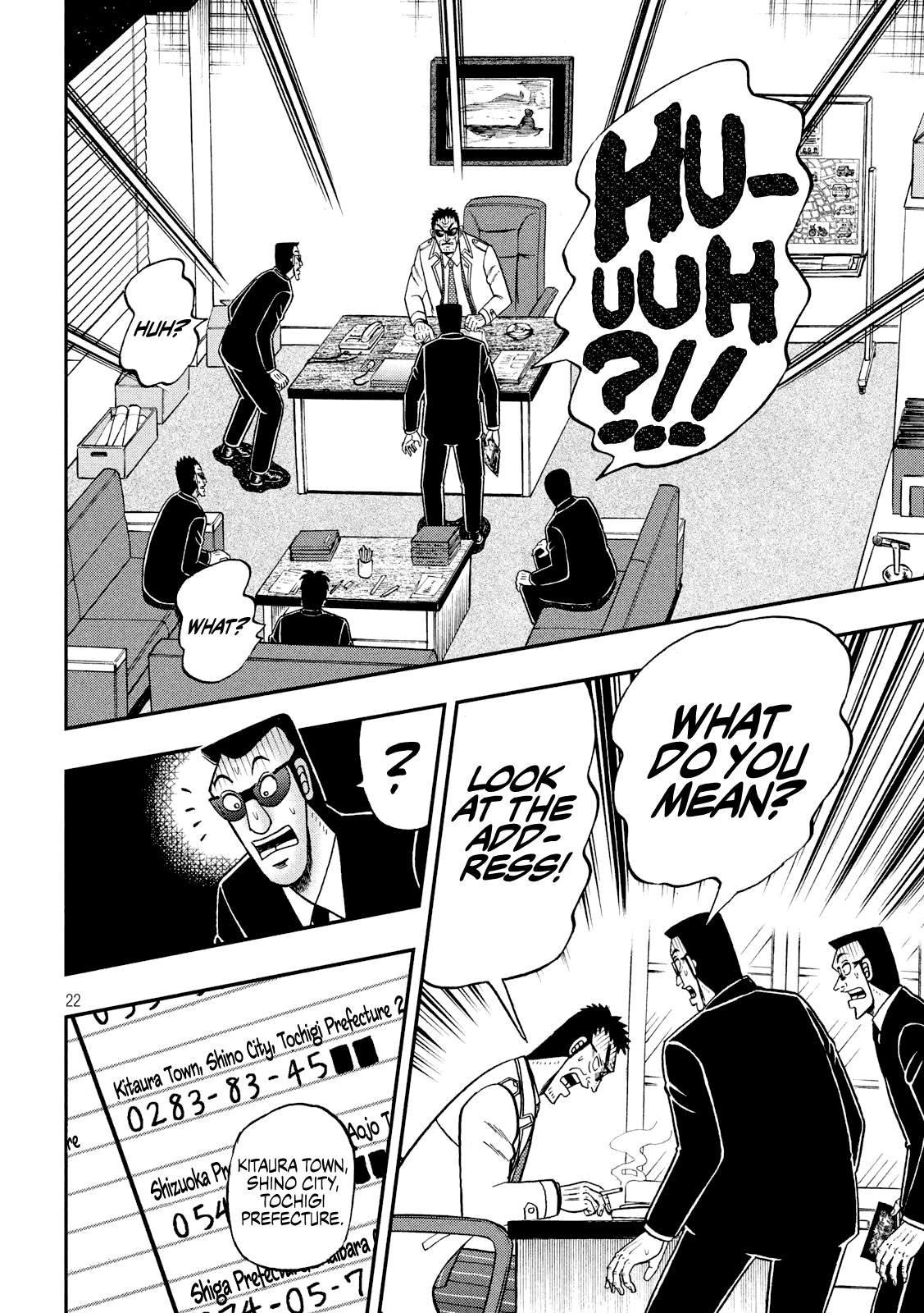 Gambling Outcast Kaiji: The 2.4 Billion Escape Arc - Kaiji Part 6 Chapter 339 page 22 - Chapter 339: Closing In
