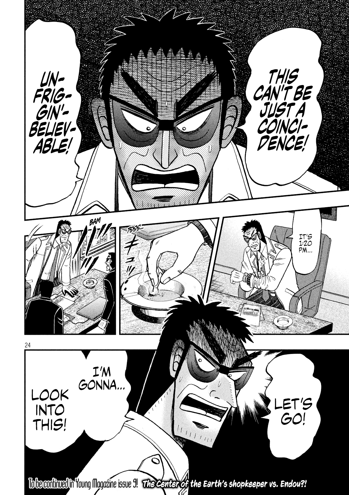 Gambling Outcast Kaiji: The 2.4 Billion Escape Arc - Kaiji Part 6 Chapter 339 page 24 - Chapter 339: Closing In