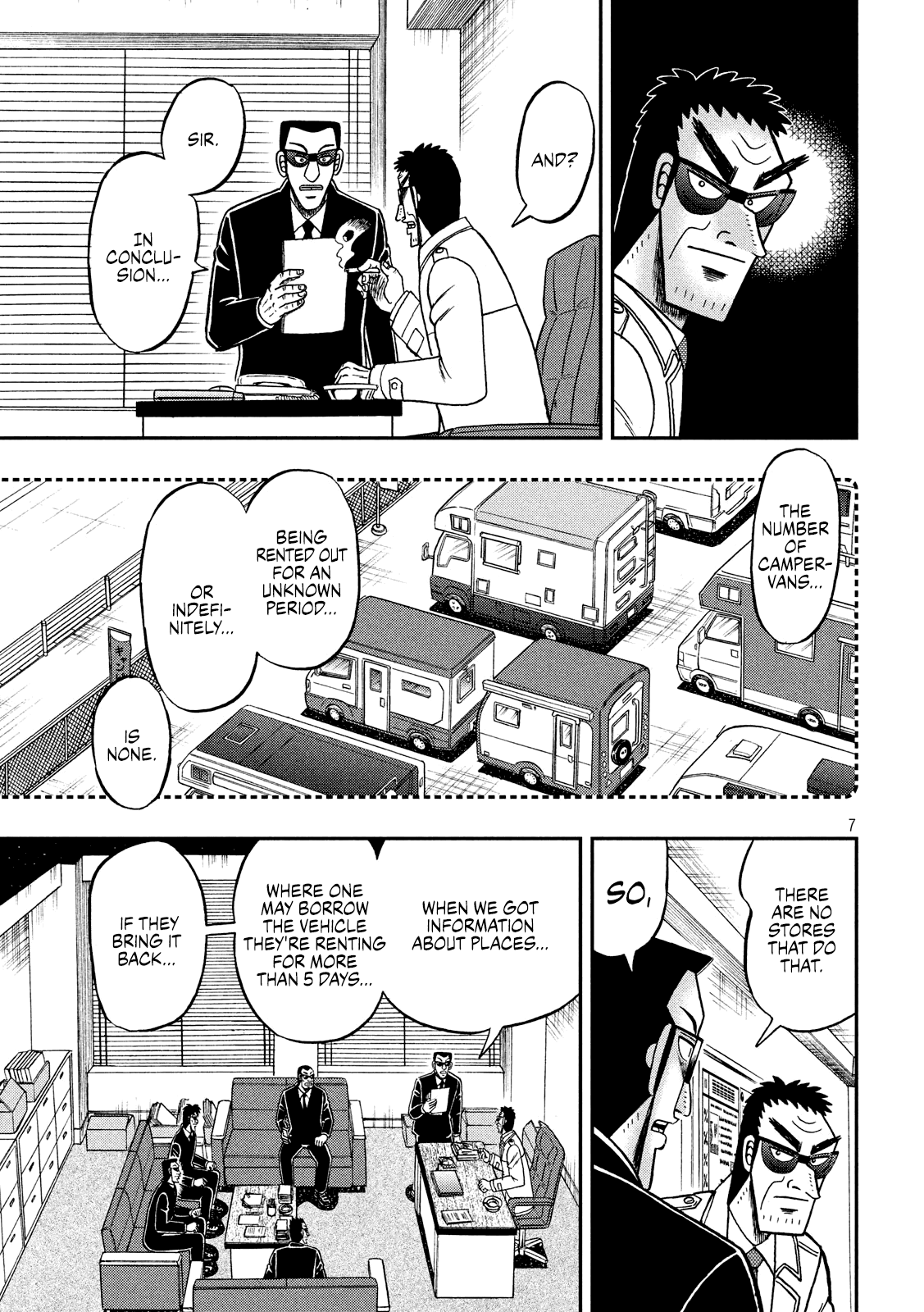 Gambling Outcast Kaiji: The 2.4 Billion Escape Arc - Kaiji Part 6 Chapter 339 page 7 - Chapter 339: Closing In