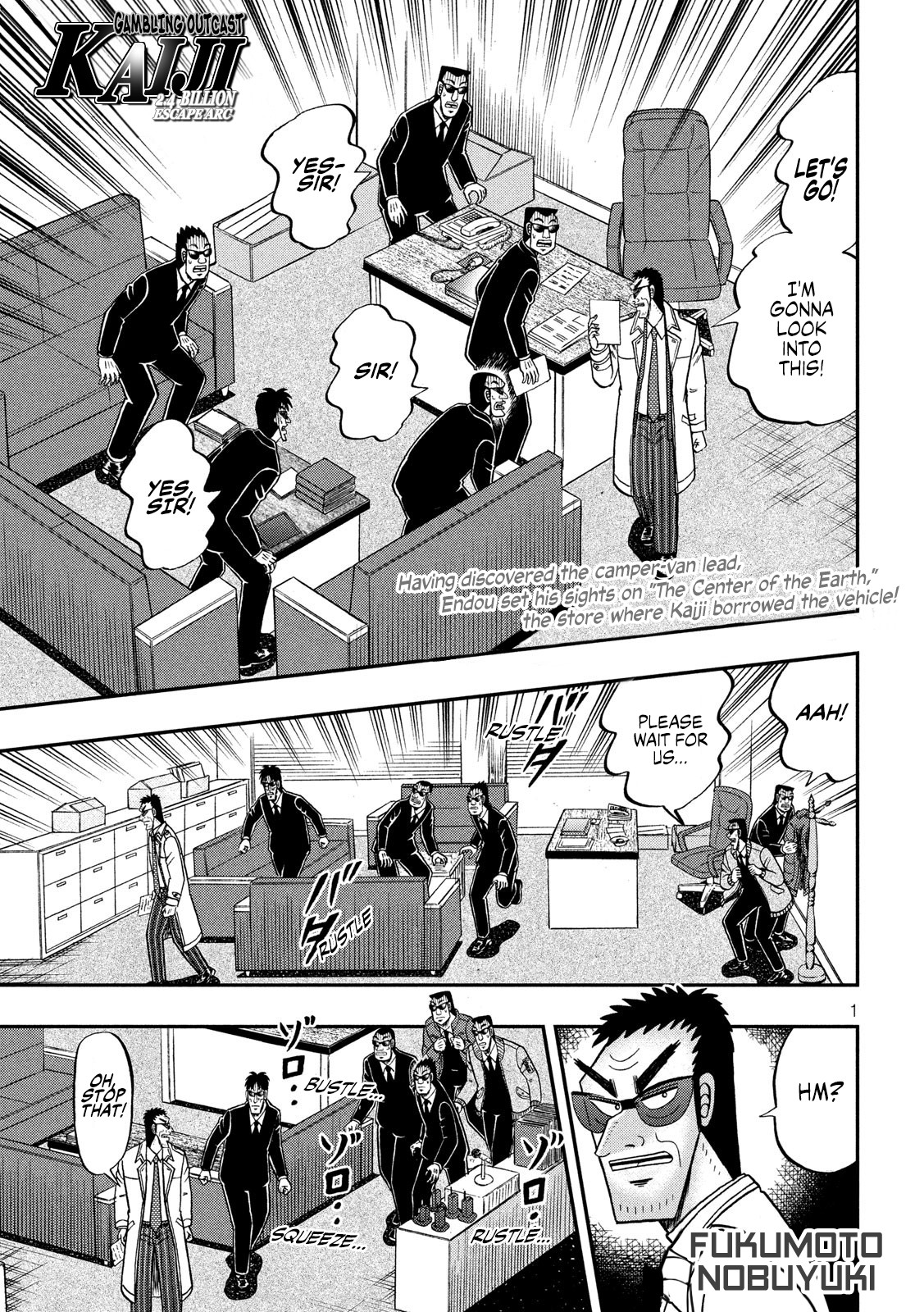 Gambling Outcast Kaiji: The 2.4 Billion Escape Arc - Kaiji Part 6 Chapter 340 page 1 - Chapter 340: Encounter