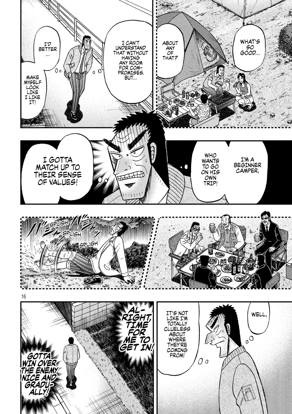 Gambling Outcast Kaiji: The 2.4 Billion Escape Arc - Kaiji Part 6 Chapter 340 page 16 - Chapter 340: Encounter