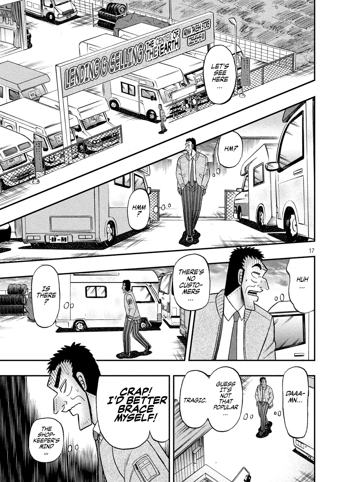 Gambling Outcast Kaiji: The 2.4 Billion Escape Arc - Kaiji Part 6 Chapter 340 page 17 - Chapter 340: Encounter