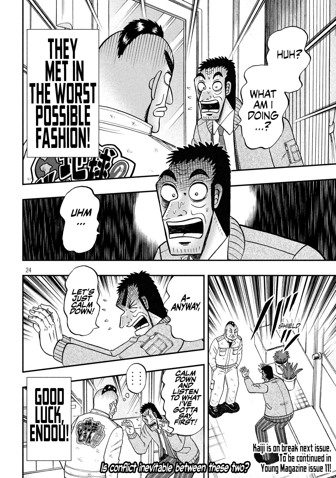 Gambling Outcast Kaiji: The 2.4 Billion Escape Arc - Kaiji Part 6 Chapter 340 page 24 - Chapter 340: Encounter