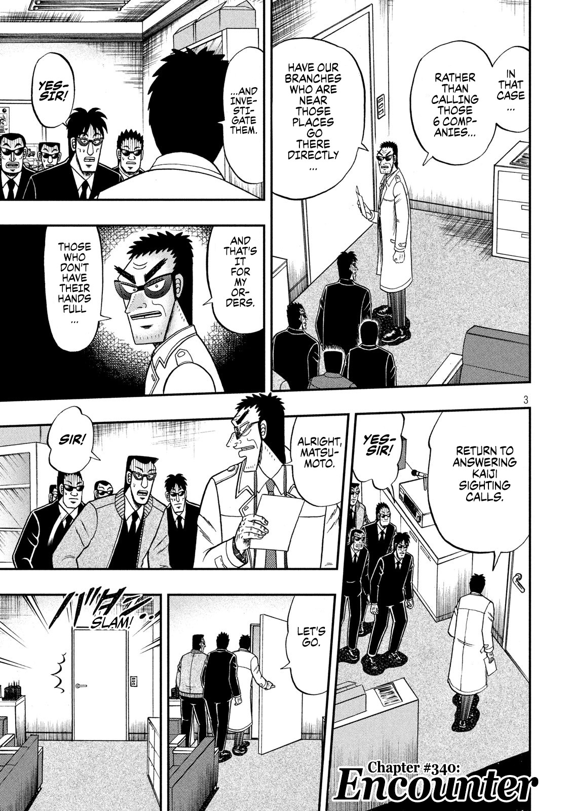 Gambling Outcast Kaiji: The 2.4 Billion Escape Arc - Kaiji Part 6 Chapter 340 page 3 - Chapter 340: Encounter