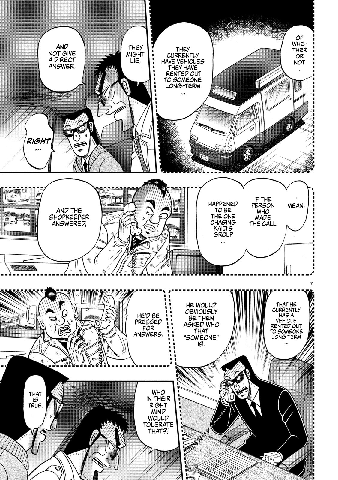 Gambling Outcast Kaiji: The 2.4 Billion Escape Arc - Kaiji Part 6 Chapter 340 page 7 - Chapter 340: Encounter