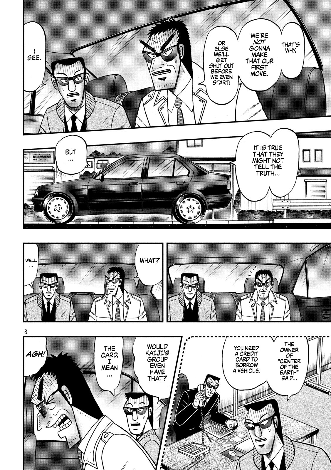 Gambling Outcast Kaiji: The 2.4 Billion Escape Arc - Kaiji Part 6 Chapter 340 page 8 - Chapter 340: Encounter