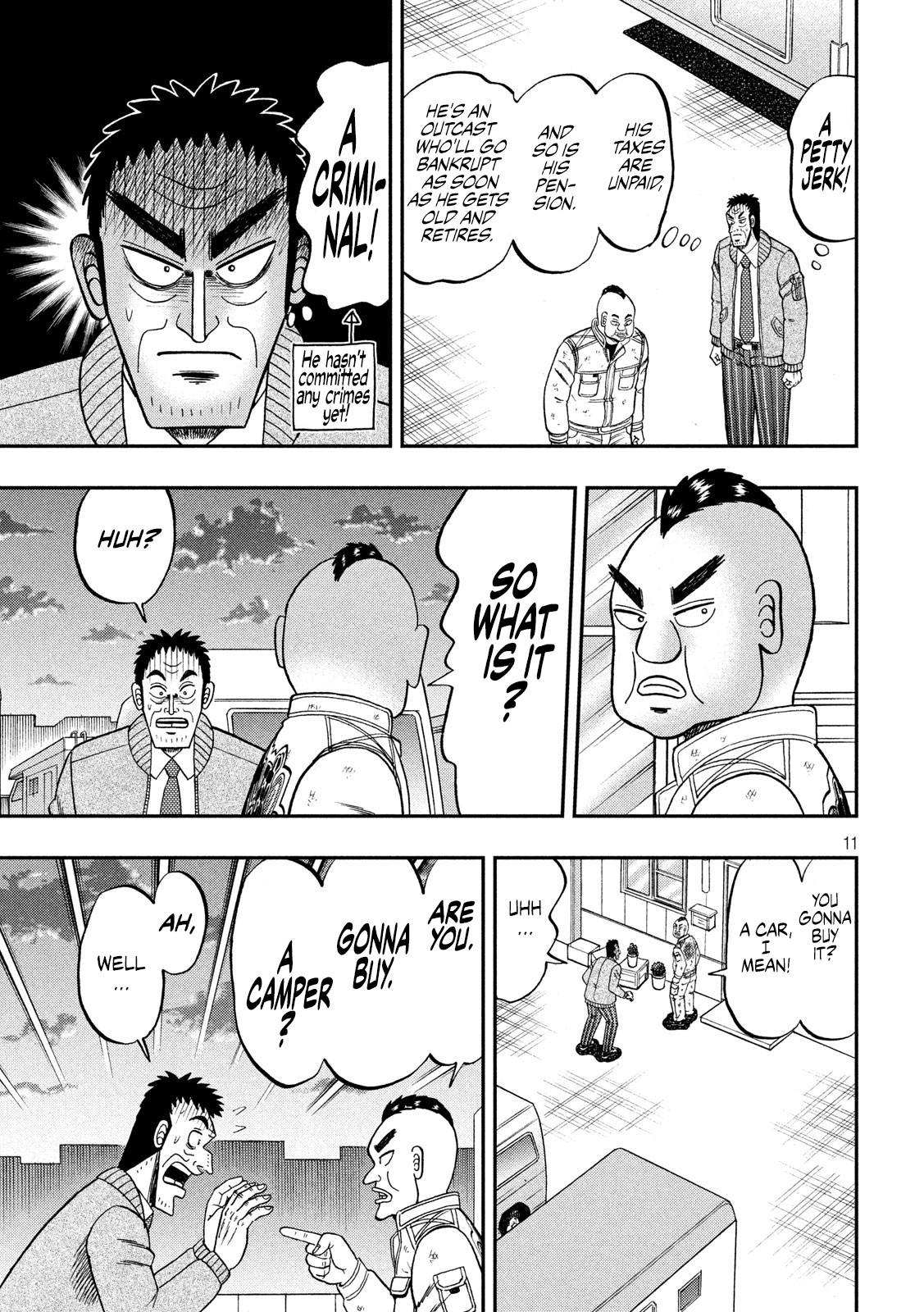 Gambling Outcast Kaiji: The 2.4 Billion Escape Arc - Kaiji Part 6 Chapter 341 page 10 - Chapter 341: Two-Faced