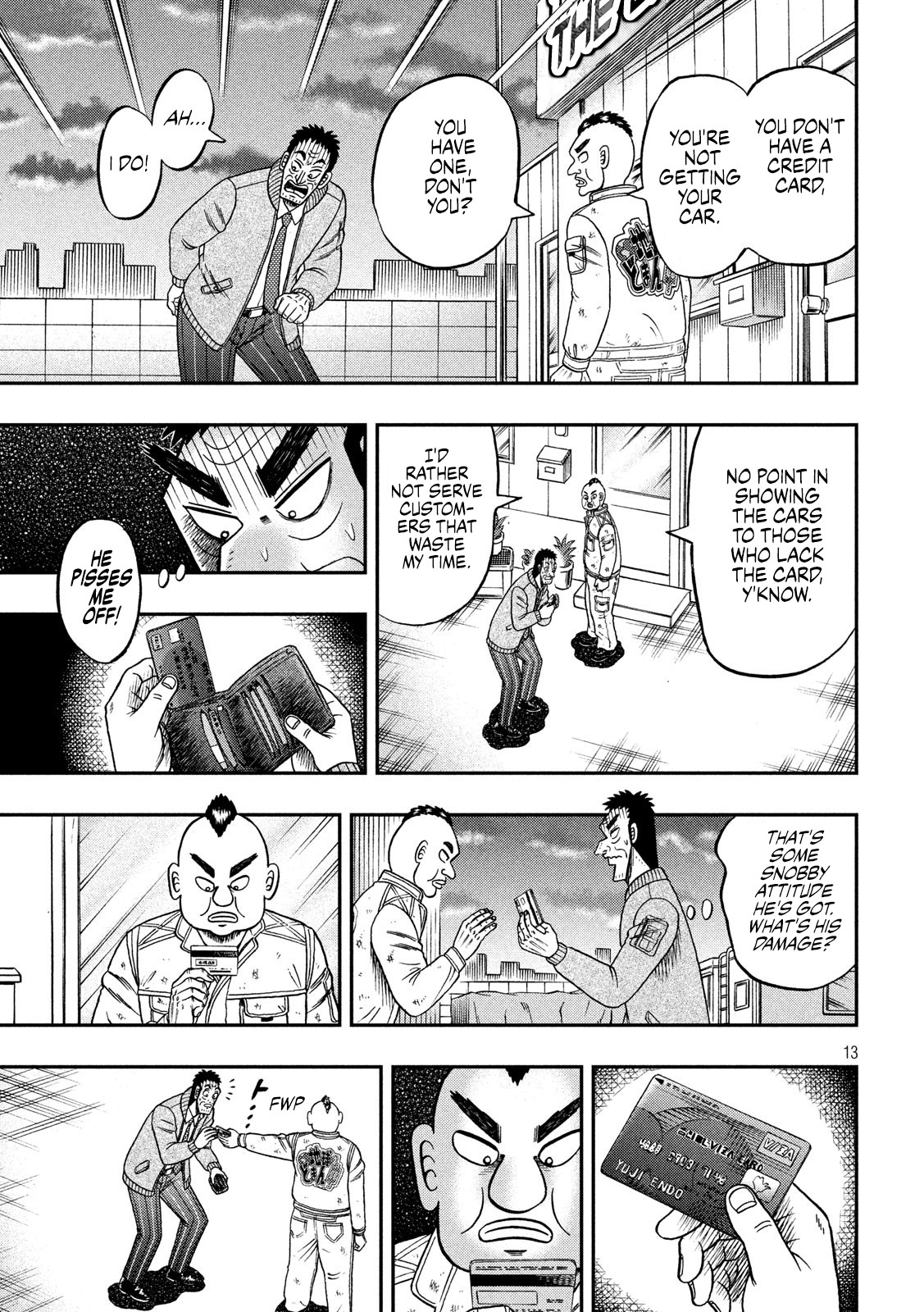 Gambling Outcast Kaiji: The 2.4 Billion Escape Arc - Kaiji Part 6 Chapter 341 page 12 - Chapter 341: Two-Faced