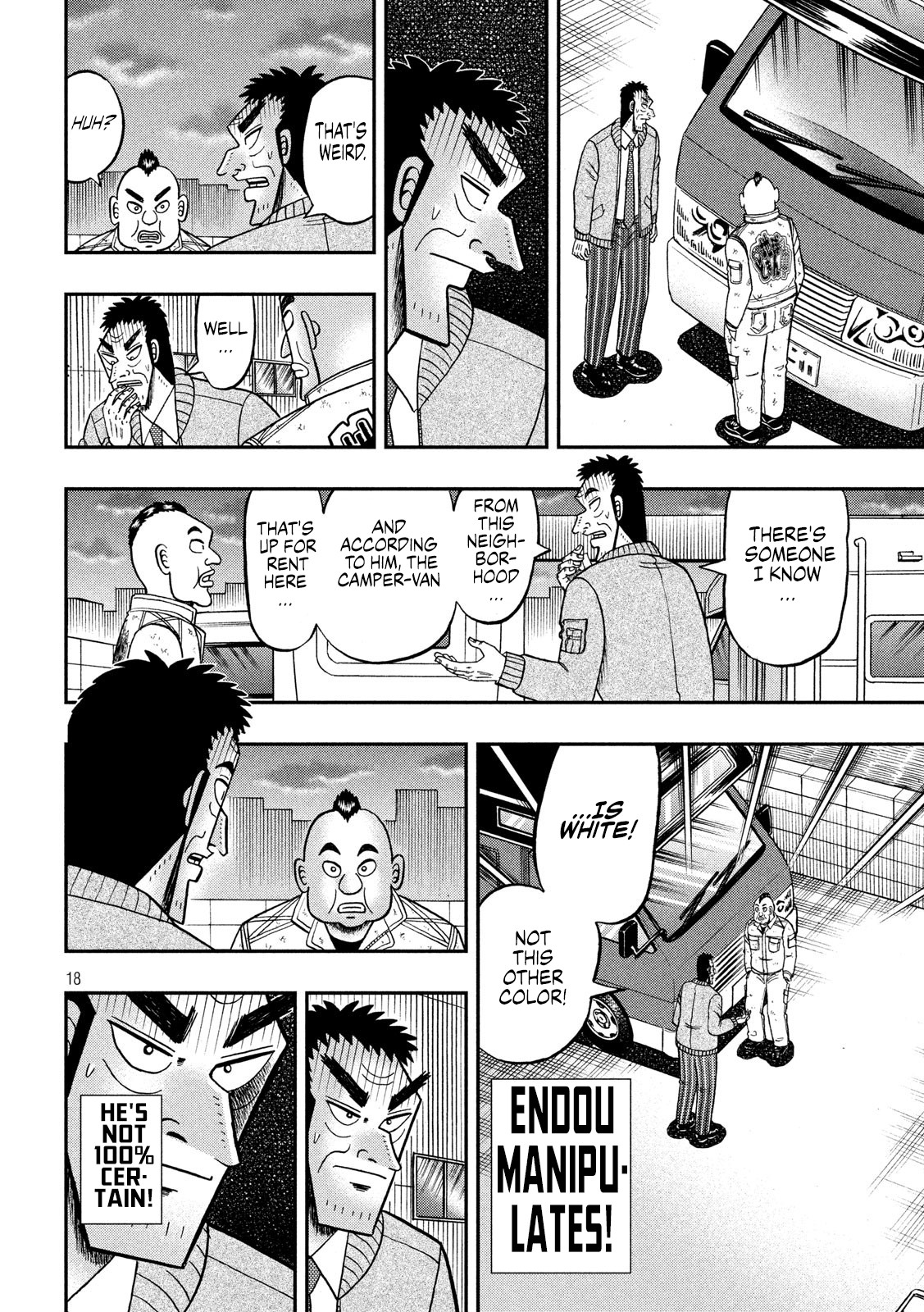 Gambling Outcast Kaiji: The 2.4 Billion Escape Arc - Kaiji Part 6 Chapter 341 page 17 - Chapter 341: Two-Faced