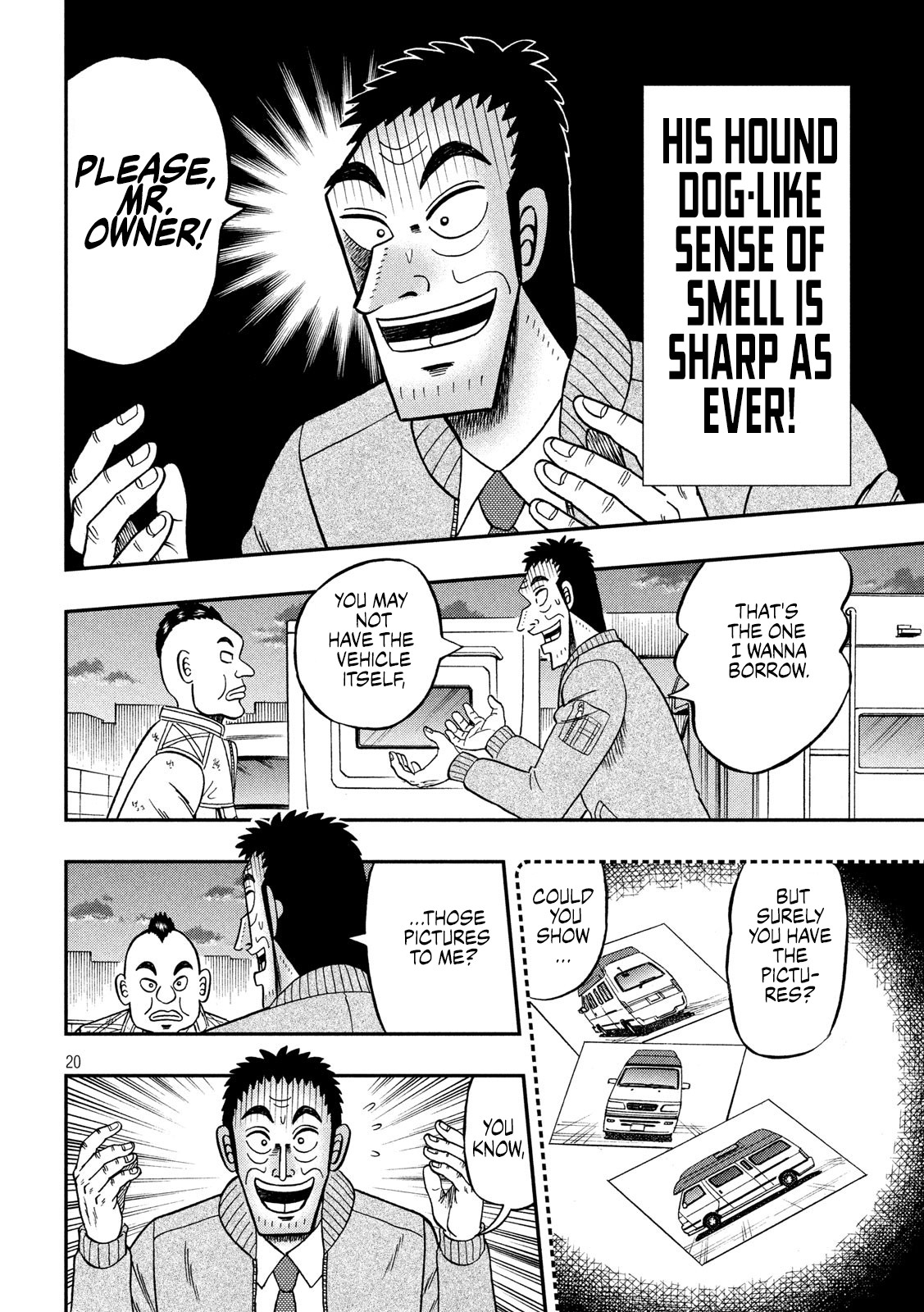Gambling Outcast Kaiji: The 2.4 Billion Escape Arc - Kaiji Part 6 Chapter 341 page 19 - Chapter 341: Two-Faced