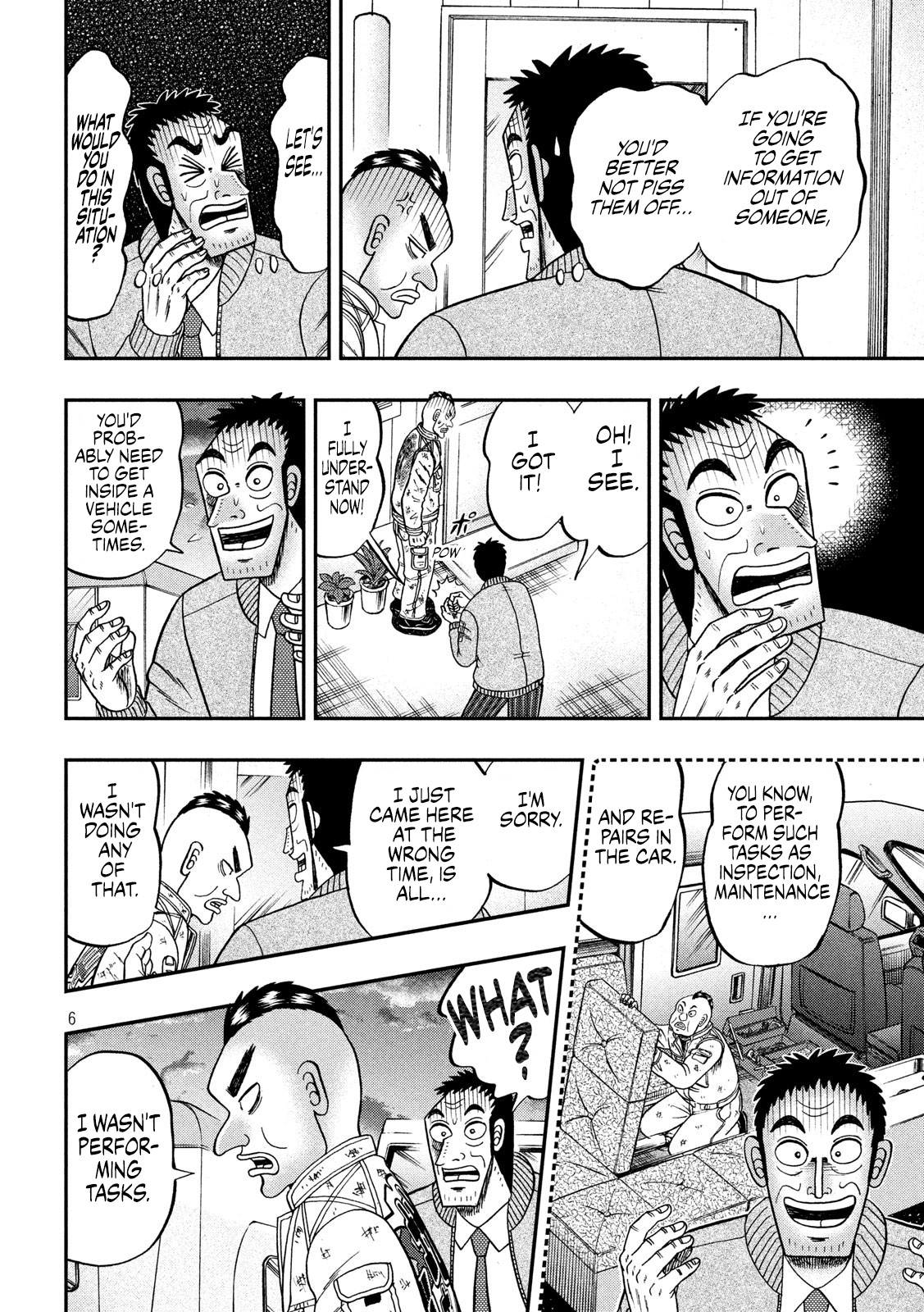 Gambling Outcast Kaiji: The 2.4 Billion Escape Arc - Kaiji Part 6 Chapter 341 page 6 - Chapter 341: Two-Faced