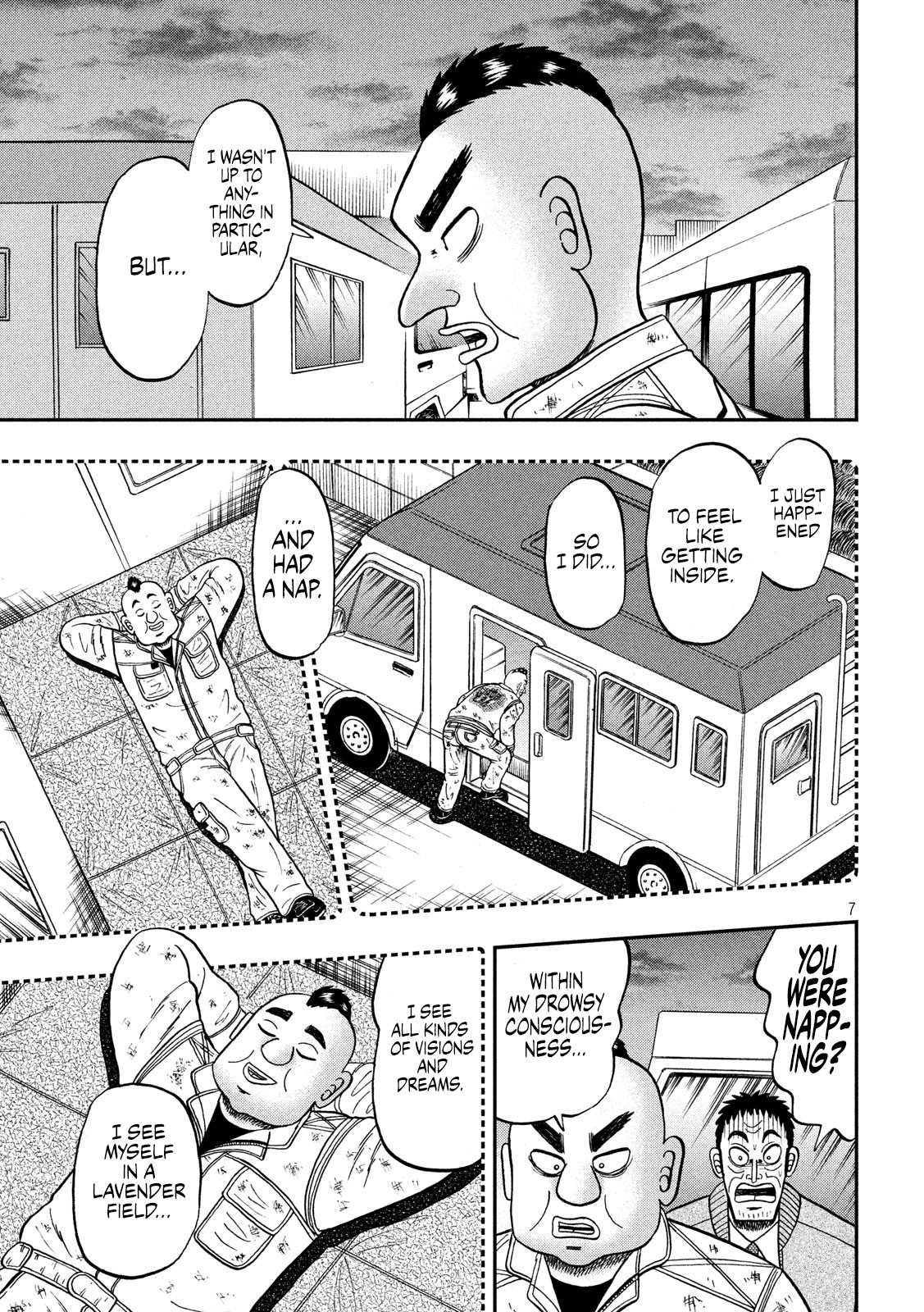Gambling Outcast Kaiji: The 2.4 Billion Escape Arc - Kaiji Part 6 Chapter 341 page 7 - Chapter 341: Two-Faced