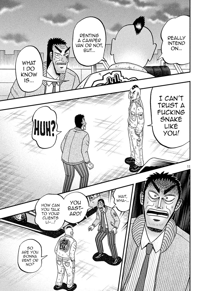 Gambling Outcast Kaiji: The 2.4 Billion Escape Arc - Kaiji Part 6 Chapter 342 page 11 - Chapter 342: Self-Defense