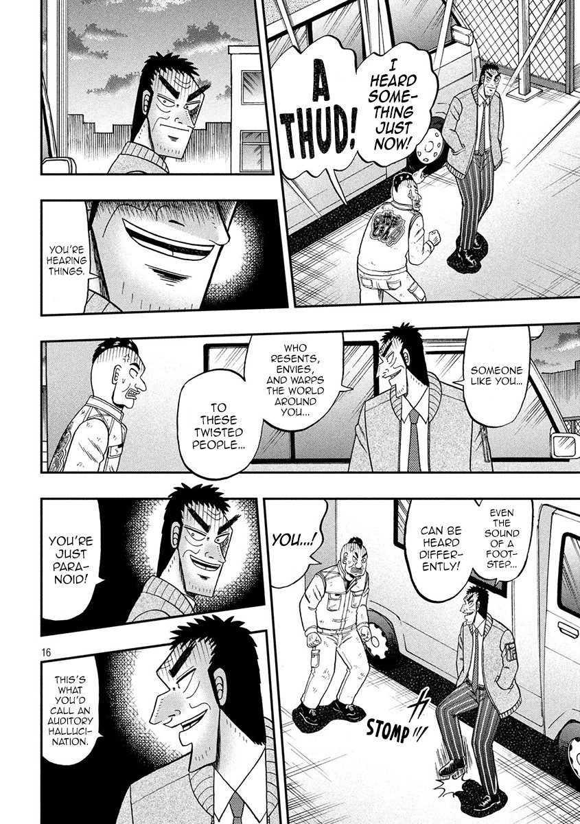 Gambling Outcast Kaiji: The 2.4 Billion Escape Arc - Kaiji Part 6 Chapter 342 page 16 - Chapter 342: Self-Defense