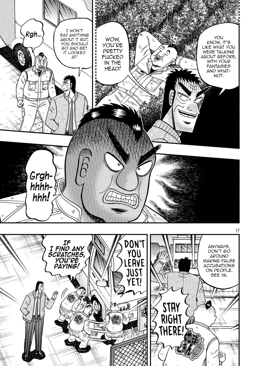 Gambling Outcast Kaiji: The 2.4 Billion Escape Arc - Kaiji Part 6 Chapter 342 page 17 - Chapter 342: Self-Defense