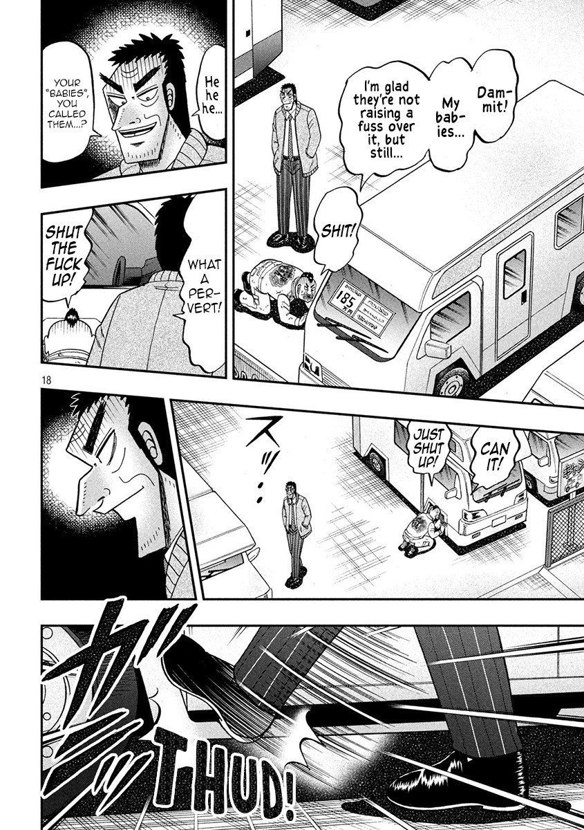 Gambling Outcast Kaiji: The 2.4 Billion Escape Arc - Kaiji Part 6 Chapter 342 page 18 - Chapter 342: Self-Defense