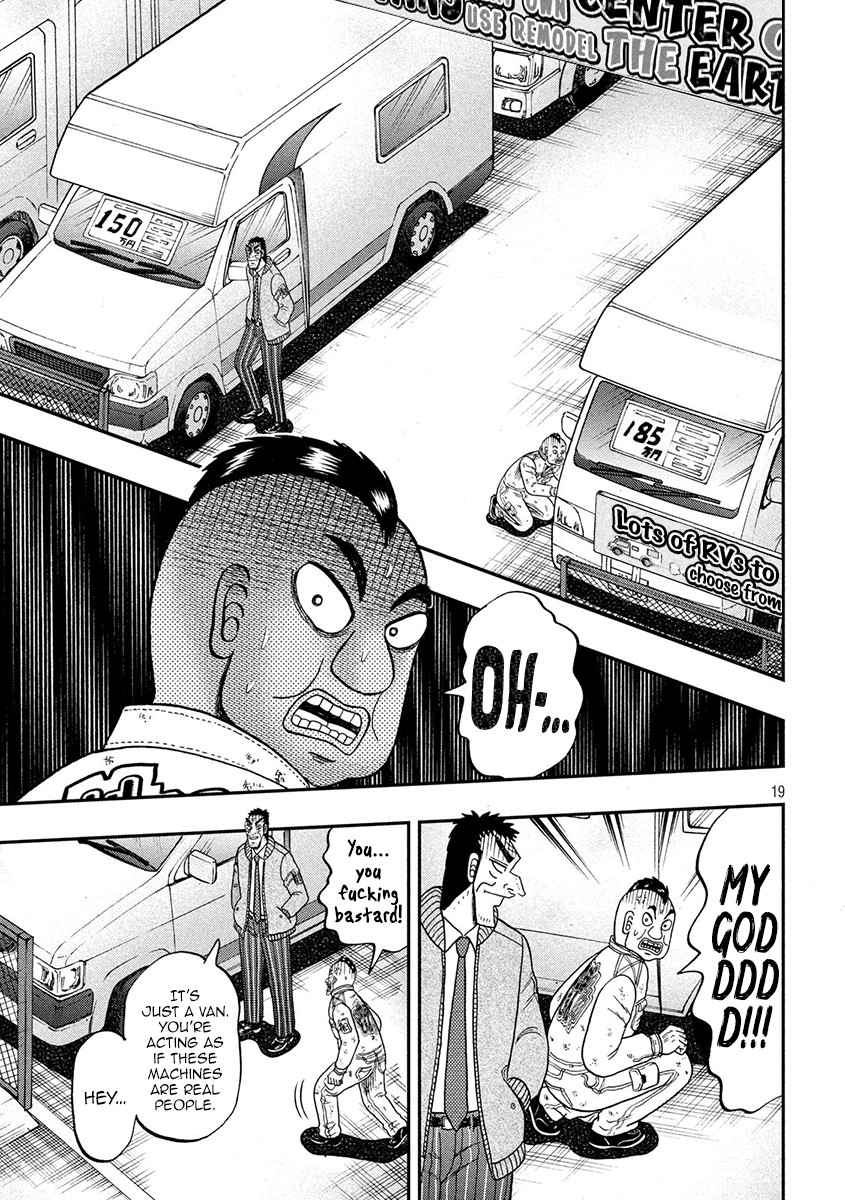 Gambling Outcast Kaiji: The 2.4 Billion Escape Arc - Kaiji Part 6 Chapter 342 page 19 - Chapter 342: Self-Defense