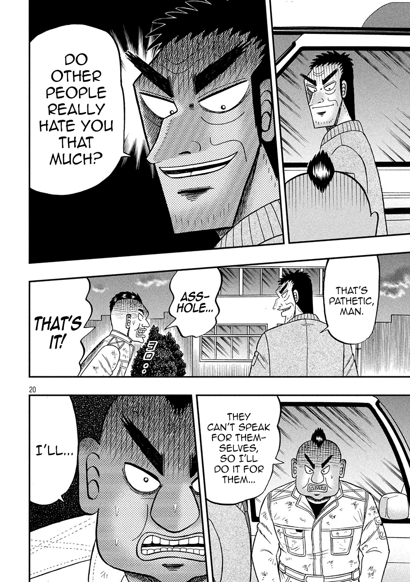 Gambling Outcast Kaiji: The 2.4 Billion Escape Arc - Kaiji Part 6 Chapter 342 page 20 - Chapter 342: Self-Defense