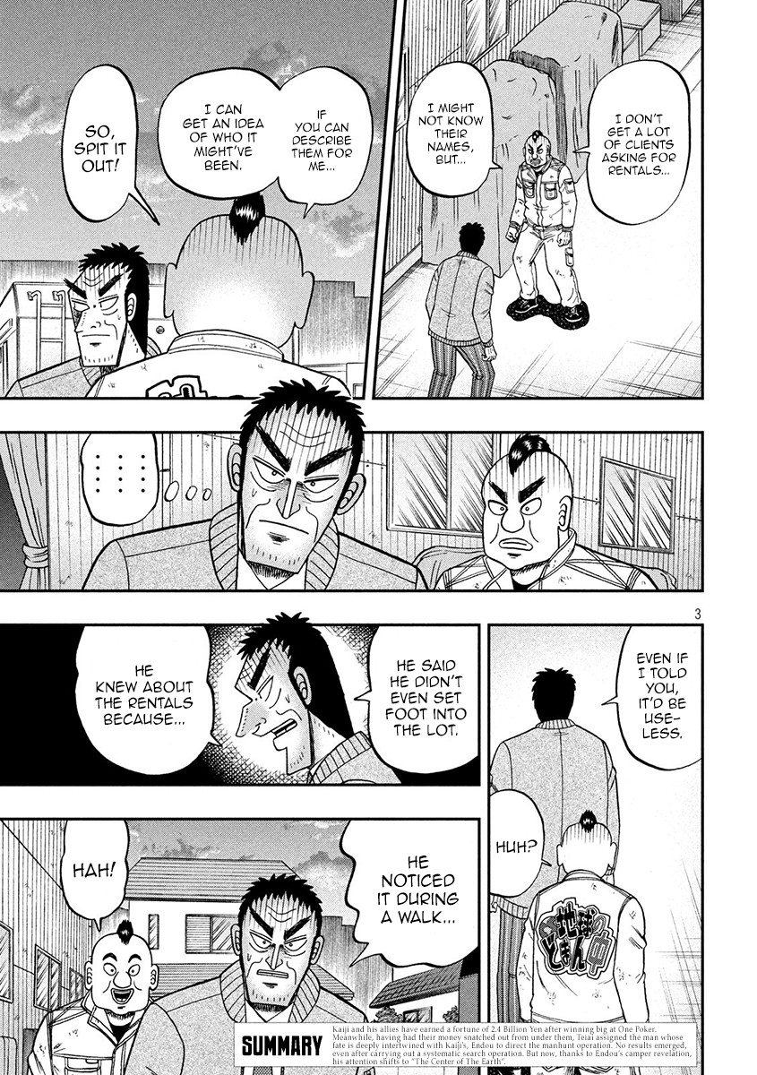 Gambling Outcast Kaiji: The 2.4 Billion Escape Arc - Kaiji Part 6 Chapter 342 page 3 - Chapter 342: Self-Defense