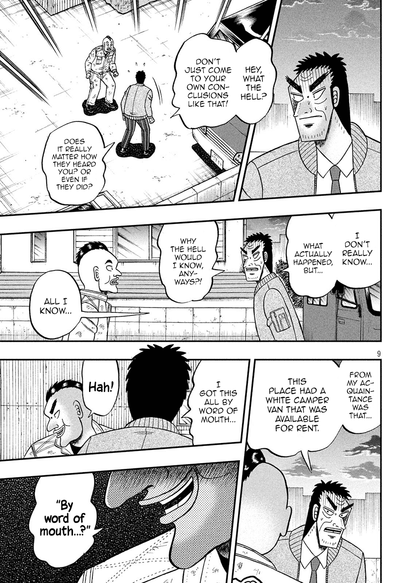 Gambling Outcast Kaiji: The 2.4 Billion Escape Arc - Kaiji Part 6 Chapter 342 page 9 - Chapter 342: Self-Defense