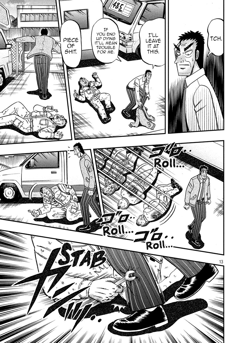 Gambling Outcast Kaiji: The 2.4 Billion Escape Arc - Kaiji Part 6 Chapter 344 page 12 - Chapter 344: Fight