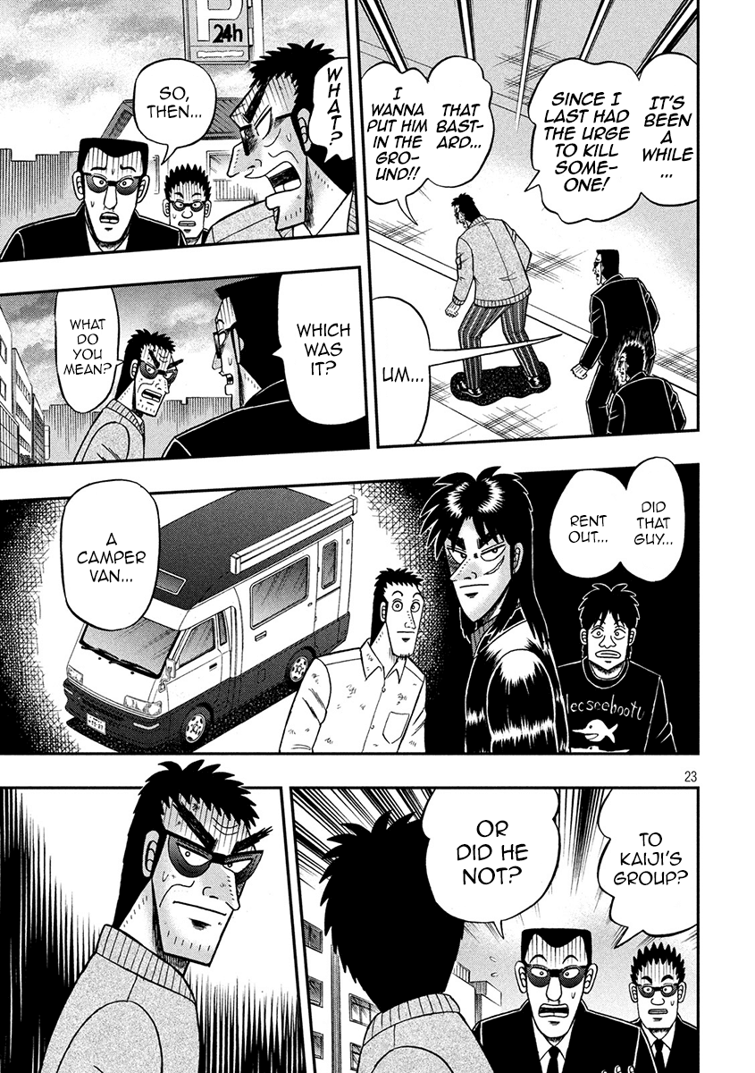 Gambling Outcast Kaiji: The 2.4 Billion Escape Arc - Kaiji Part 6 Chapter 344 page 22 - Chapter 344: Fight