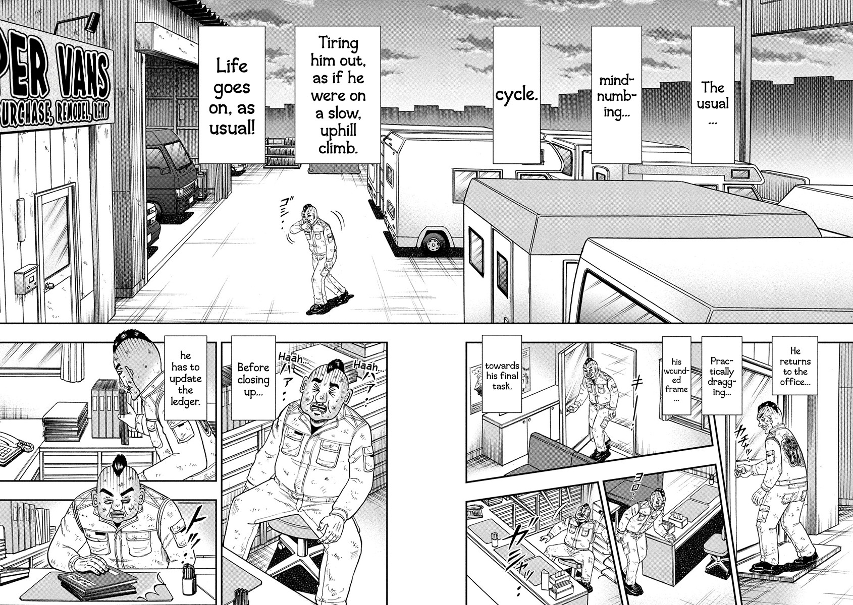Gambling Outcast Kaiji: The 2.4 Billion Escape Arc - Kaiji Part 6 Chapter 345 page 17 - Chapter 345: Pipe Dream